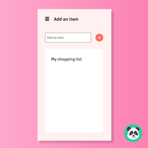 Shopping List